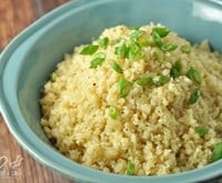 Low Carb Buttery Cauliflower Rice Pilaf