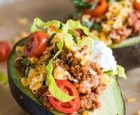 Taco Stuffed Avocados